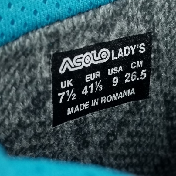 Asolo Shiraz Womens Hiking Boots 9  EJ30 - Picture 7 of 7